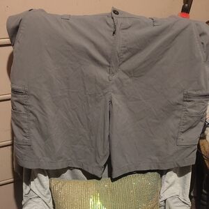 Magellan Outdoors Gray Cargo Shorts